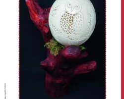 " Perforierte Eier Eier" erschienen in der Holunderelfe, Ausgabe 4/2021, Heft 21, Winter 2021/2022